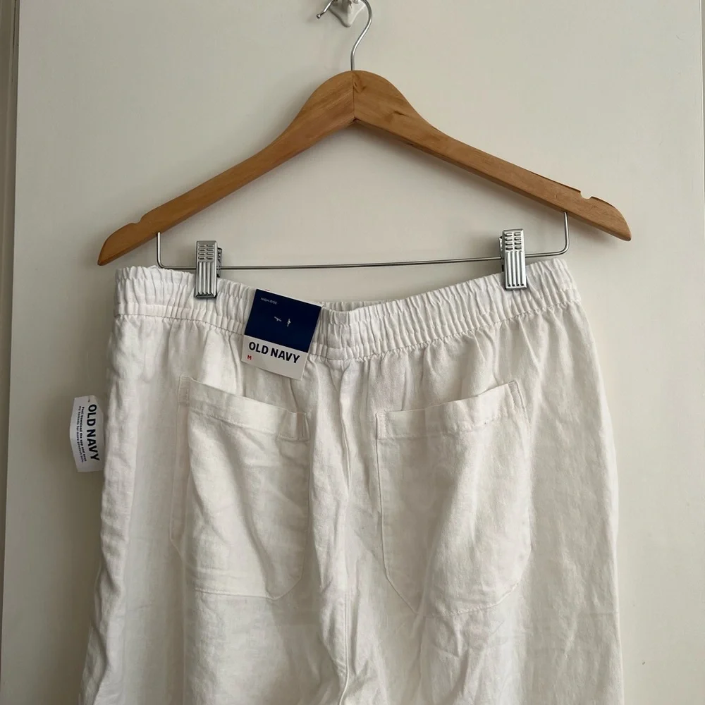 White linen pants - Picture 3 of 3
